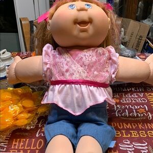 2004 Cabbage Patch Kids red haired blue eyed doll. Great shape